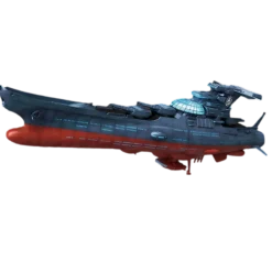 1/1000 Wave Motion Experimental Ship Ginga Star Blazers 2202