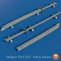 + Weapon Pack 010 Astray Katana