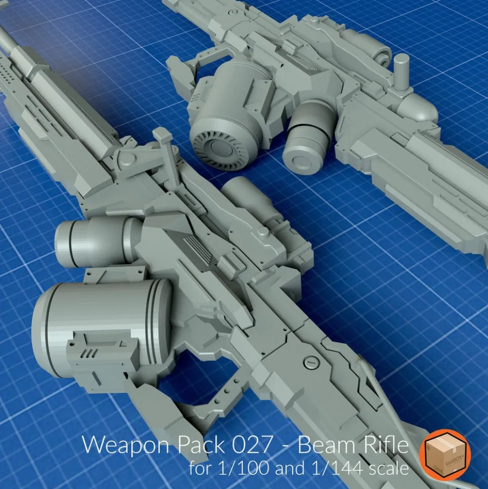 + Weapon Pack 027 Beam Rifle