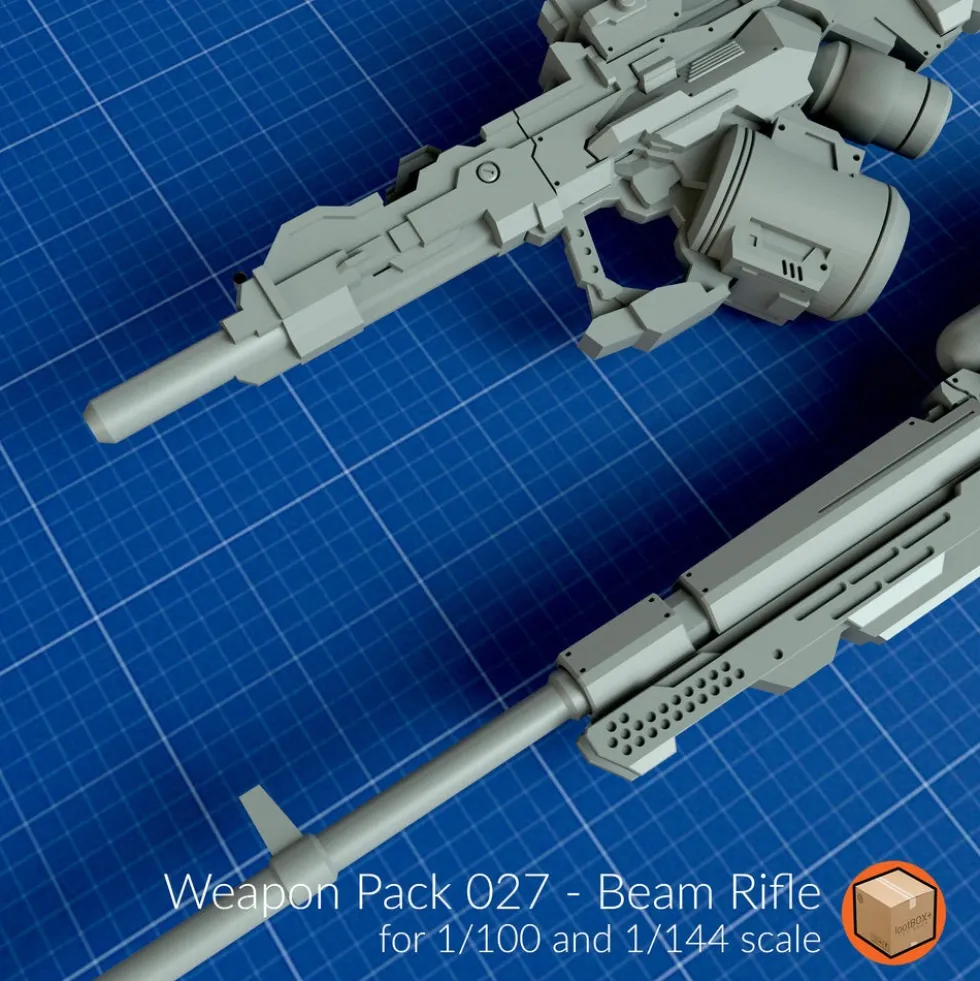 + Weapon Pack 027 Beam Rifle