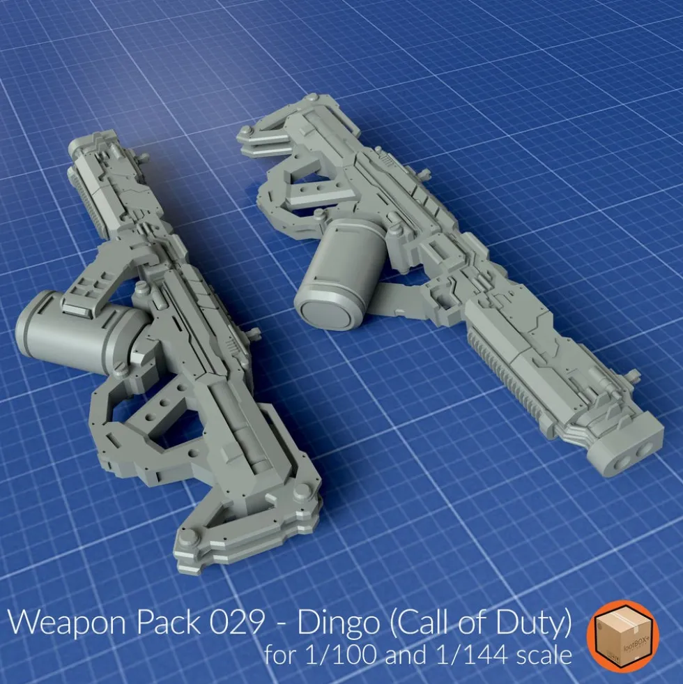 + Weapon Pack 029 Dingo (Call of Duty)