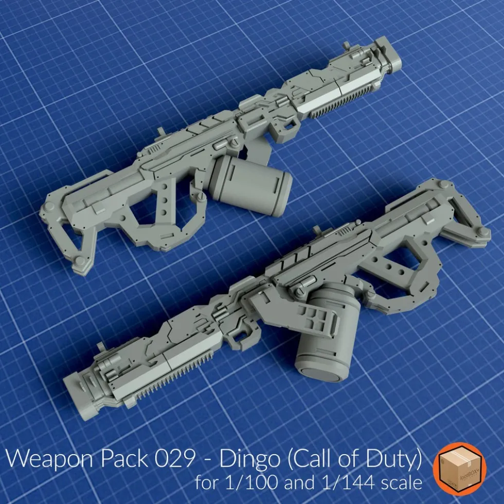 + Weapon Pack 029 Dingo (Call of Duty)