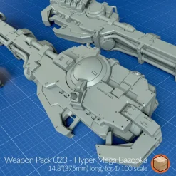 + Weapon Pack 023 Hyper Mega Bazooka
