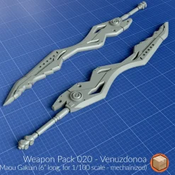 + Weapon Pack 020 Mechanized Venuzdonoa