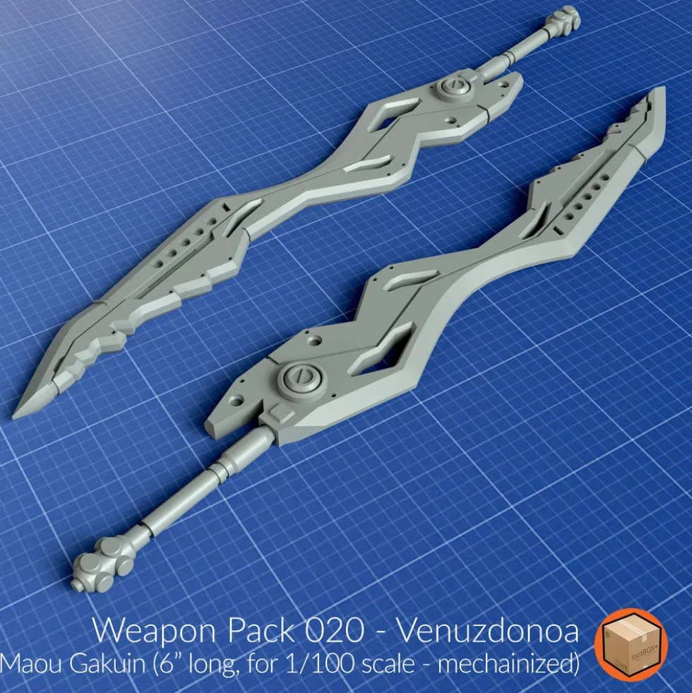 + Weapon Pack 020 Mechanized Venuzdonoa