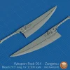 + Weapon Pack 014 Zangetsu