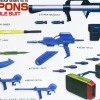1/144 Weapons for Mobile Suit No. 19 - Zeta Gundam (Vintage)