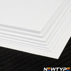 White Polystyrene Sheets - 0.13mm