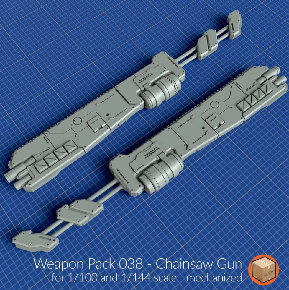 + WP038 Chainsaw Gun