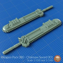 + WP080 - Chainsaw Sword 001