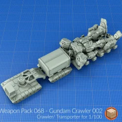 + WP068 - Gundam Crawler 002 1/100