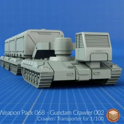 + WP068 - Gundam Crawler 002 1/100