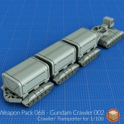 + WP068 - Gundam Crawler 002 1/100
