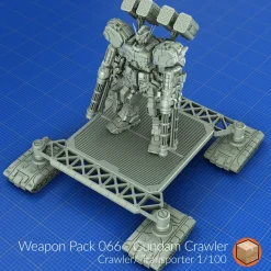 + WP066 - Gundam Crawler 001 1/100