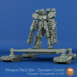 + WP066 - Gundam Crawler 001 1/100