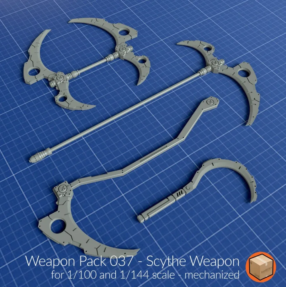 + WP037 Scythe Weapon