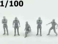 1/100 Zeon Hangar Crew (Resin Accessory)