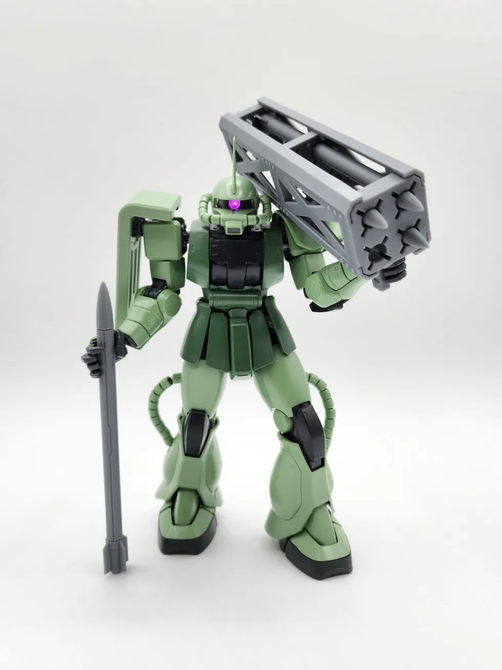 1/100 Zeon Simplified Missile Launcher (Resin Accessory)