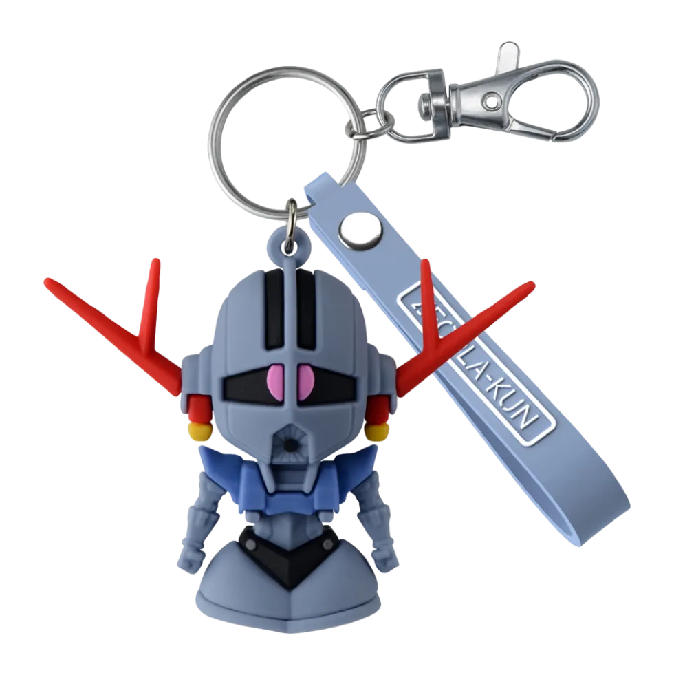 Zeopla-kun 3D Rubber Mascot Keychain