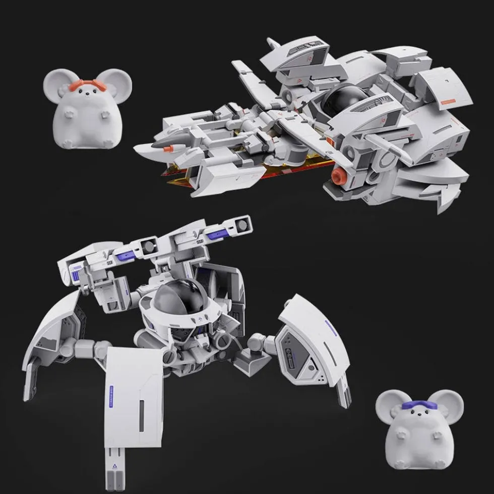 Zodiac Transformer Noodle Mecha Rat