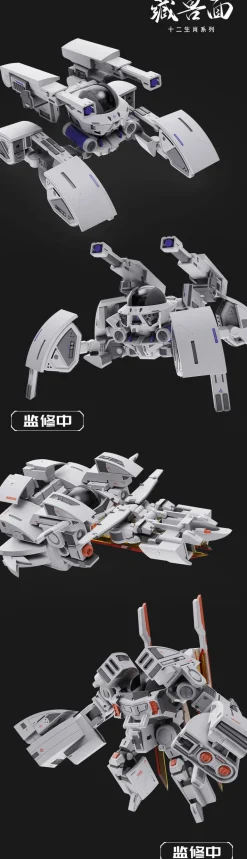 Zodiac Transformer Noodle Mecha Rat